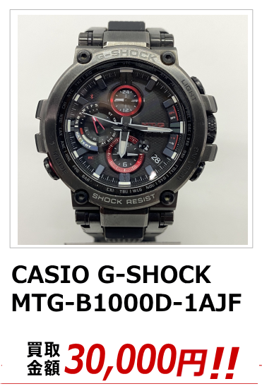CASIO G-SHOCK MTG-B1000D-1AJF